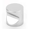 Contemporary I A823-1-PC Knob Modern 1-in in Polished Chrome