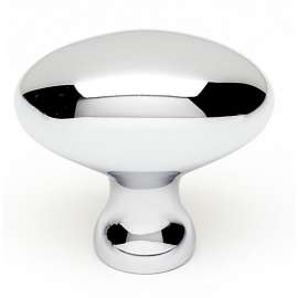Knob Modern 1-3/8-in in Polished Chrome