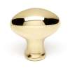 Contemporary A827-14-PB Knob Modern 1-1/4-in in Polished Brass