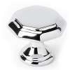 Contemporary A828-1-PC Knob Modern 1-in in Polished Chrome