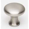 A814-34-SN Knob Traditional 3/4-in in Satin Nickel