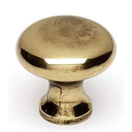 A814-34-PA Knob Traditional 3/4-in in Polished Antique