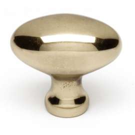 Knob Modern 1-3/8-in in Polished Antique