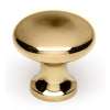 A814-1-PA Knob Traditional 1-in in Polished Antique