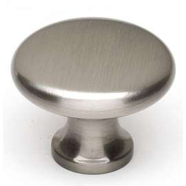 A814-14-SN Knob Traditional 1-1/4-in in Satin Nickel
