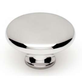 A814-45-PC Knob Traditional 1-3/4-in in Polished Chrome