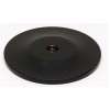 Knob Backplate Traditional 1-1/4-in in Matte Black