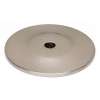 Knob Backplate Traditional 1-1/4-in in Satin Nickel