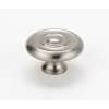 Rope A817-14-SN Knob Traditional 1-1/4-in in Satin Nickel