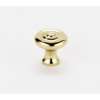 Knob Traditional 3/4-in in Polished Brass
