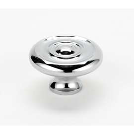 Rope A817-38-PC Knob Traditional 1-1/2-in in Polished Chrome
