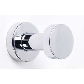 Euro A8980-PC Modern Robe Hook in Polished Chrome