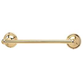 Yale A9220-12-PB Towel Bar Traditional in Polished Brass