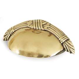 Cup Pull Traditional in Polished Antique