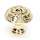 Knob Traditional 1-1/4-in in Polished Brass
