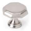 Contemporary A828-14-SN Knob Modern 1-1/4-in in Satin Nickel