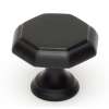 Knob Modern 1-1/4-in in Matte Black