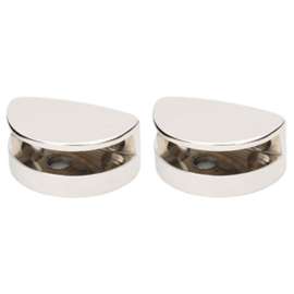 Modern Shelf Brackets 1-3/16-in in Polished Nickel