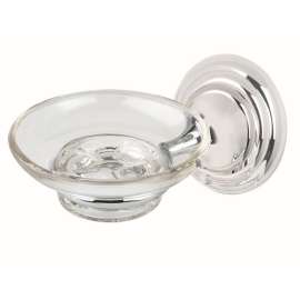 Soap Dish Traditional in Polished Chrome