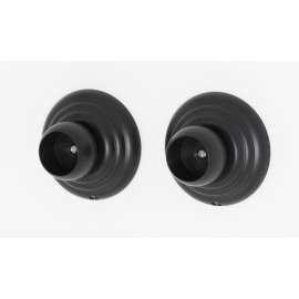 Embassy A9046-BRZ Shower Rod Brackets Traditional in Bronze