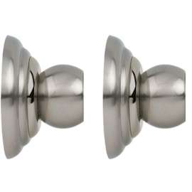 Embassy A9046-SN Shower Rod Brackets Traditional in Satin Nickel