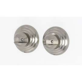 Embassy A9050-SN Shelf Brackets Traditional in Satin Nickel