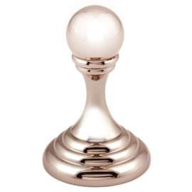 Embassy A9080-PN Robe Hook Traditional in Polished Nickel