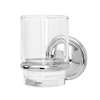 Traditional Tumbler Holder in Polished Chrome