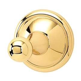 Yale A9280-PB Robe Hook Traditional in Polished Brass