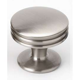 A930-1-SN Knob Transitional 1-in in Satin Nickel