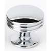 Knob Transitional 1-3/8-in in Polished Chrome