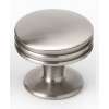 Knob Transitional 1-3/8-in in Satin Nickel