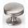 Knob Transitional 1-3/8-in in Satin Nickel