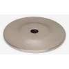Knob Backplate Traditional 1-3/4-in in Satin Nickel