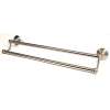 Embassy A9025-24-SN Double Towel Bar Traditional in Satin Nickel