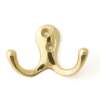 Robe Hook Transitional 2-3/4-in in Polished Brass