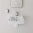 Vitreous China Shroud with EverClean(R) for Wall-Hung Sink, 0059020EC.020