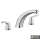 T075920.002 Colony Pro Roman Tub Faucet for Flash Rough-in Valves in Polished Chrome Finish