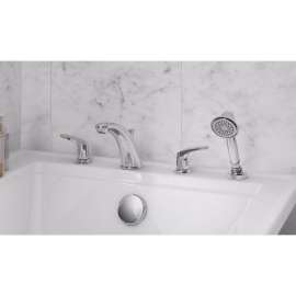 T075921.002 Colony Pro Roman Tub Faucet with Personal Shower for Flash Rough-In Valves in Polished Chrome Fini