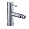 Monoblock Bidet Fitting with Pop-Up Drain in Chrome