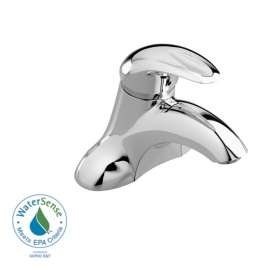 Centerset Lavatory Faucet with Metal Speed Connect Pop-Up Drain