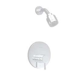Bath and Shower Trim Kit with Decal Ring and Less Showerhead