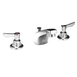 Widespread 0.5 GPM Faucet with Lever Handles in Chrome