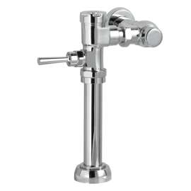 Manual 1.6 GPF Toilet Flush Valve in Chrome
