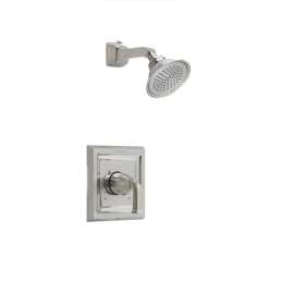 Shower Trim Kit with Metal Lever Handle in Satin