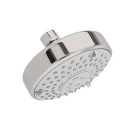 3-Function Rain Showerhead Water-Saving in Satin