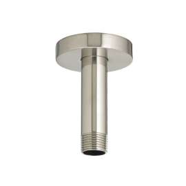 3-in Ceiling Mount Shower Arm with 1/2-in NPT Thread in Satin