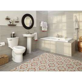 7186.203-M 1.2 GPM Two-Handle Centerset Bathroom Faucet with Non-Metal Speed Connect Pop-up Drain