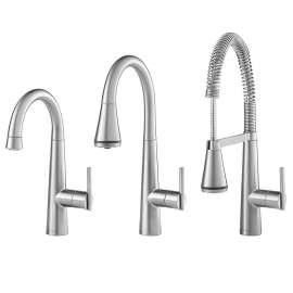 Edgewater Semi-Professional Kitchen Faucet with SelectFlo