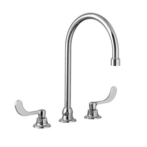 American Standard Monterrey 1.5 GPM Widespread Bathroom Faucet With 8-In Gooseneck Spout